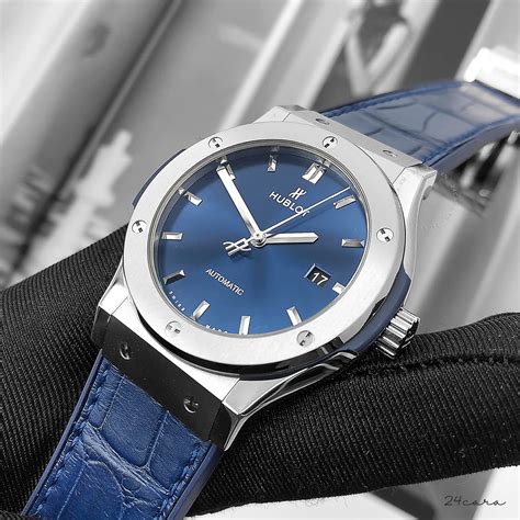 hublot fusion blue replica|hublot classic fusion titanium blue.